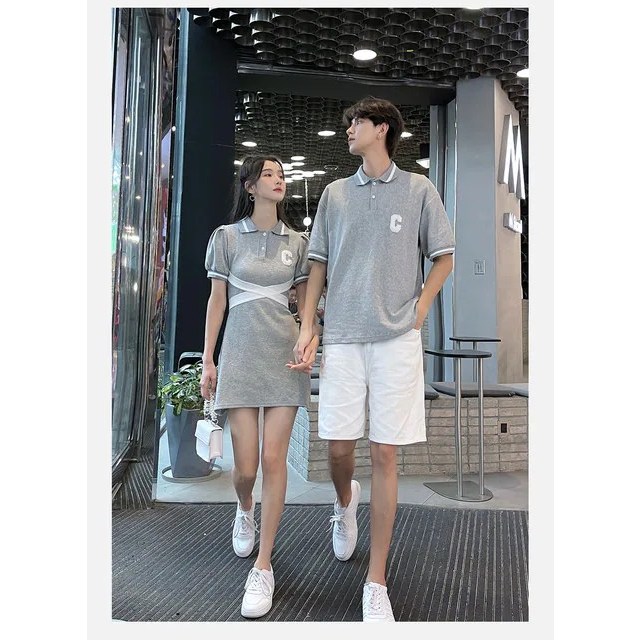 Đồ đôi nam nữ couple đáng yêu dễ thương - HÌNH CHỤP THẬT - Set đồ đôi nam nữ couple phong cách Hàn Quốc Couple