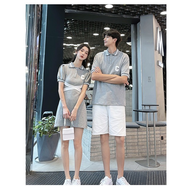 Đồ đôi nam nữ couple đáng yêu dễ thương - HÌNH CHỤP THẬT - Set đồ đôi nam nữ couple phong cách Hàn Quốc Couple