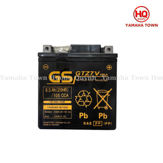 Ắc quy khô gs gtz7 12v dùng cho nvx 155, grande, freego - chính hãng yamaha