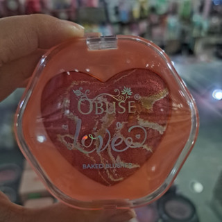 Phấn má OBUSE hình trái tim