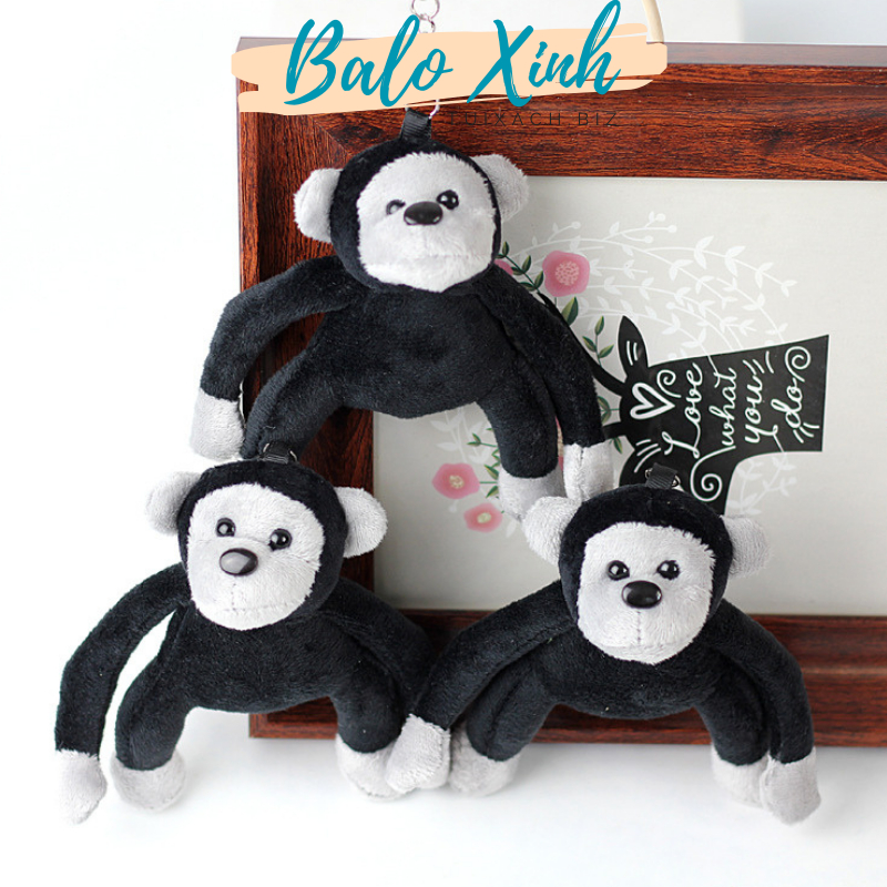 Móc khóa thú bông móc khóa ngôi sao cừu khỉ thỏ ếch bạch tuộc xinh xắn dễ thương treo balo túi xách PKBLX03