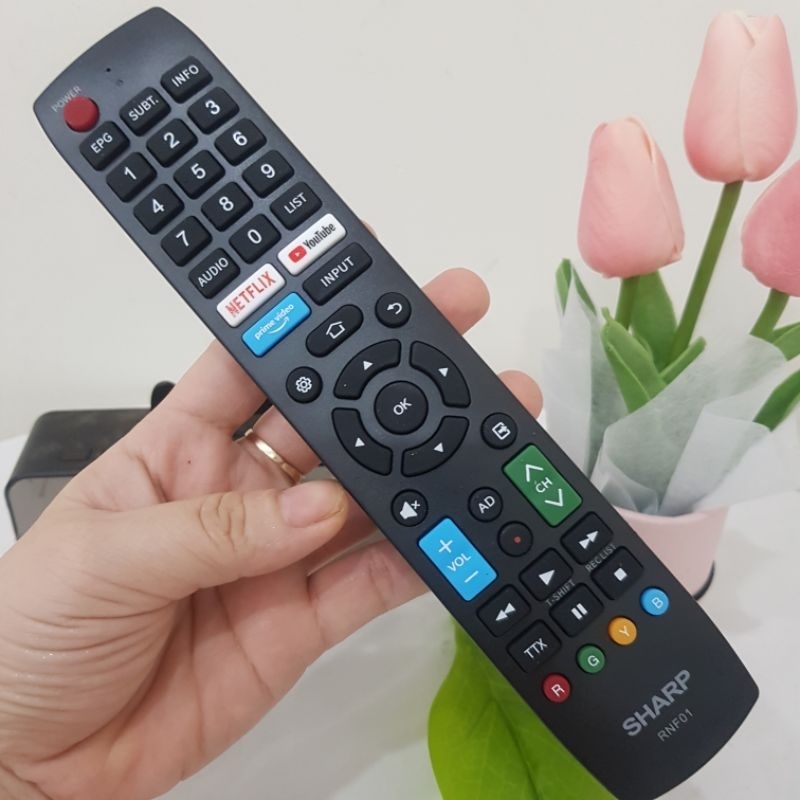[Hàng zin] Remote tivi Sharp RNF01 Bảo hành 06 tháng
