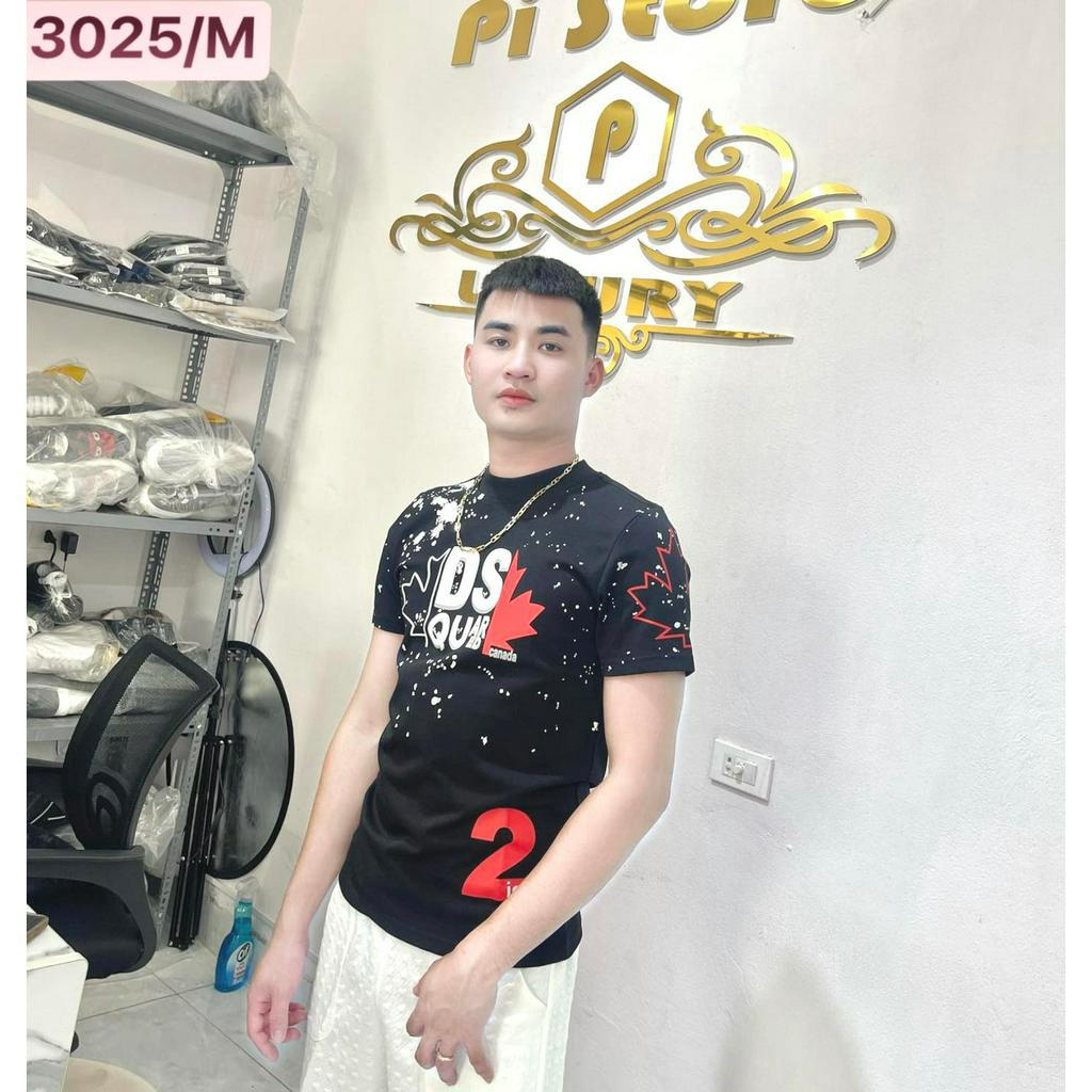 Áo phông DSQ2 icon nam nữ Premium Cotton co giãn 4 chiều Thời Trang Cháy Phố Siêu Đẹp Hè 2023