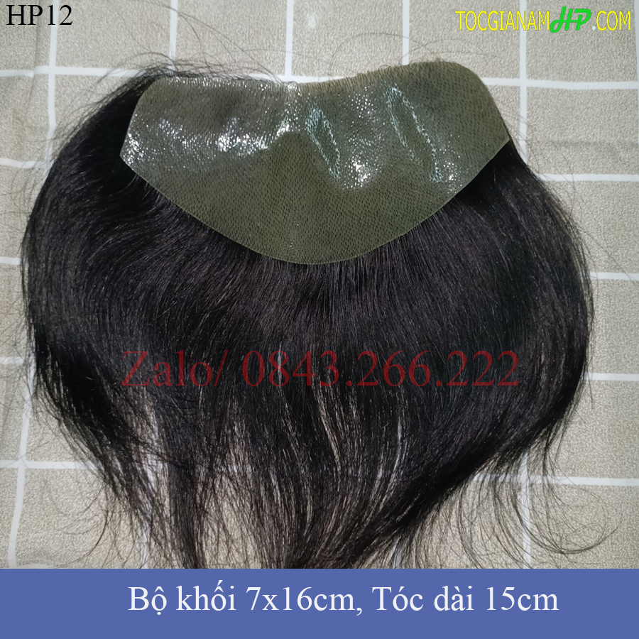 Tóc giả mái chữ M siêu da che trán cao