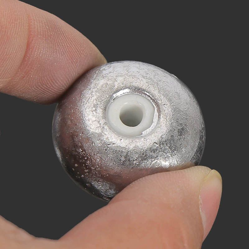 Chì Nón chuyên dùng câu mồi gạch, Giá rẻ 20g-30g-50gam . chì neo lõi sứ 30g-50gam