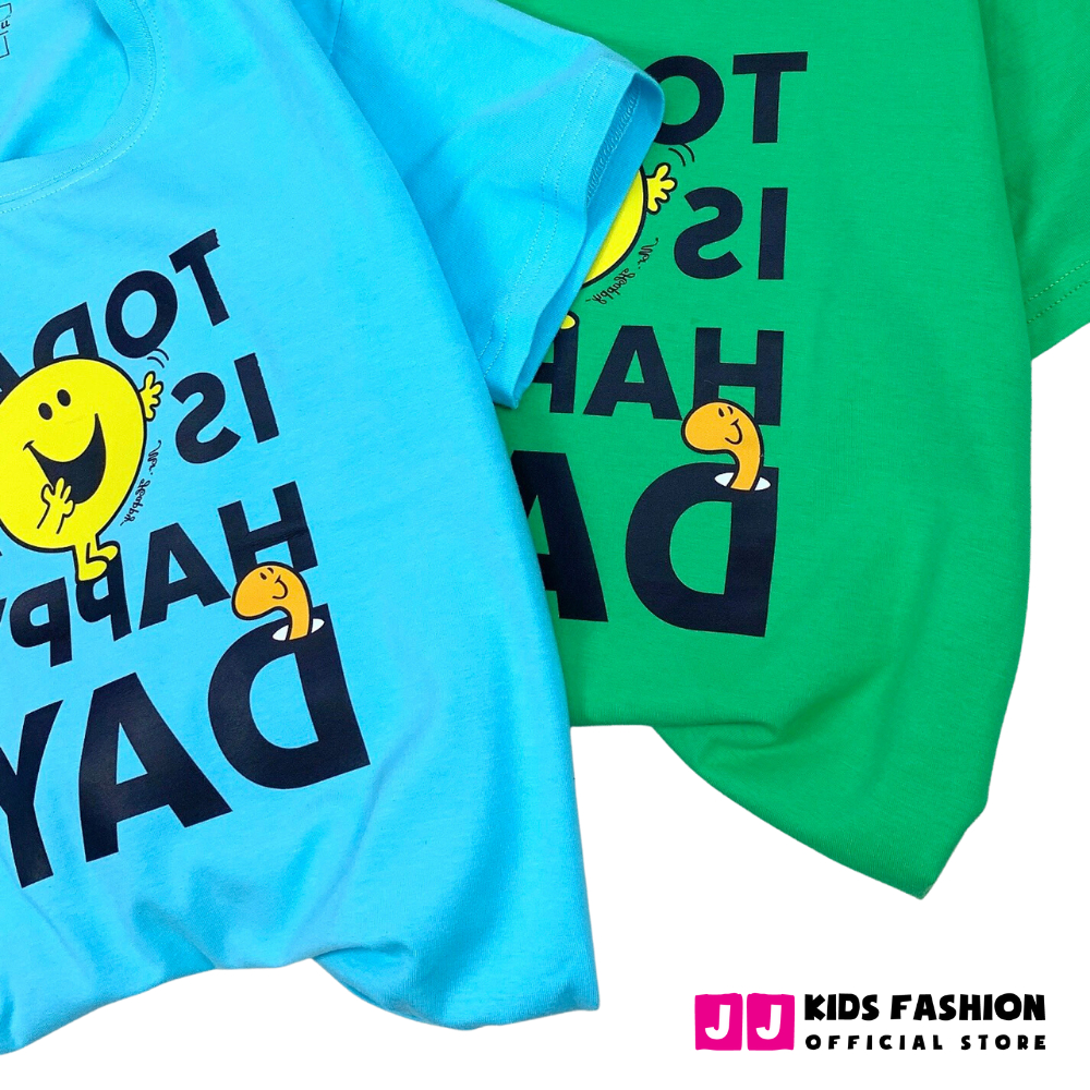 Áo thun bé trai chuột mickey cộc tay cổ tròn full size - JJ Kids