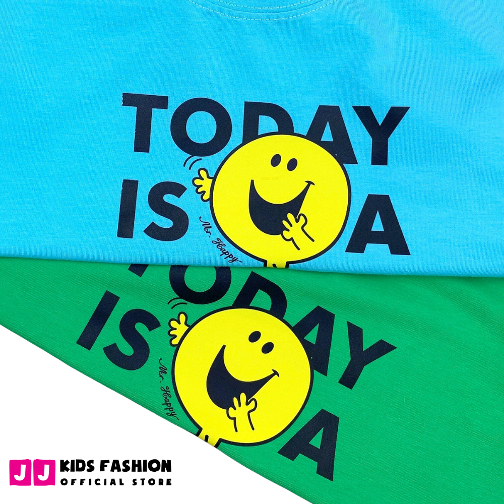 Áo thun bé trai chuột mickey cộc tay cổ tròn full size - JJ Kids