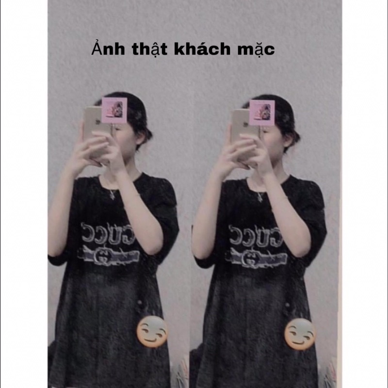 Áo Đôi Gucci Loang Unisex phom rộng dễ phối đồ HOT 2023!