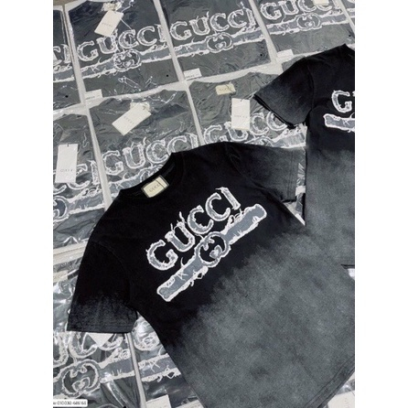 Áo Đôi Gucci Loang Unisex phom rộng dễ phối đồ HOT 2023!
