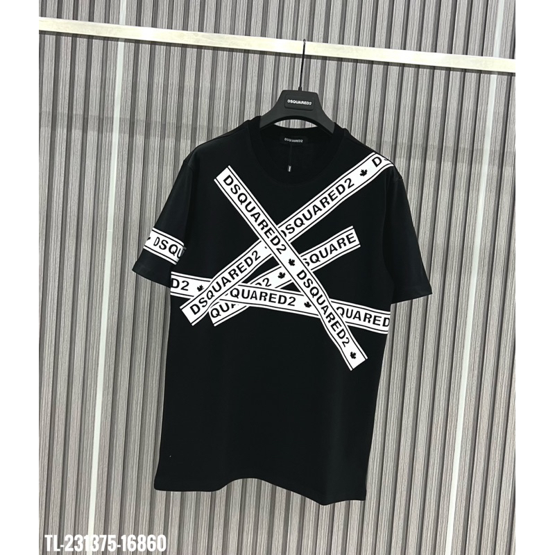 Áo phông nam DSQ chữ in Cao Cấp - Áo Thun nam hàng Đẹp