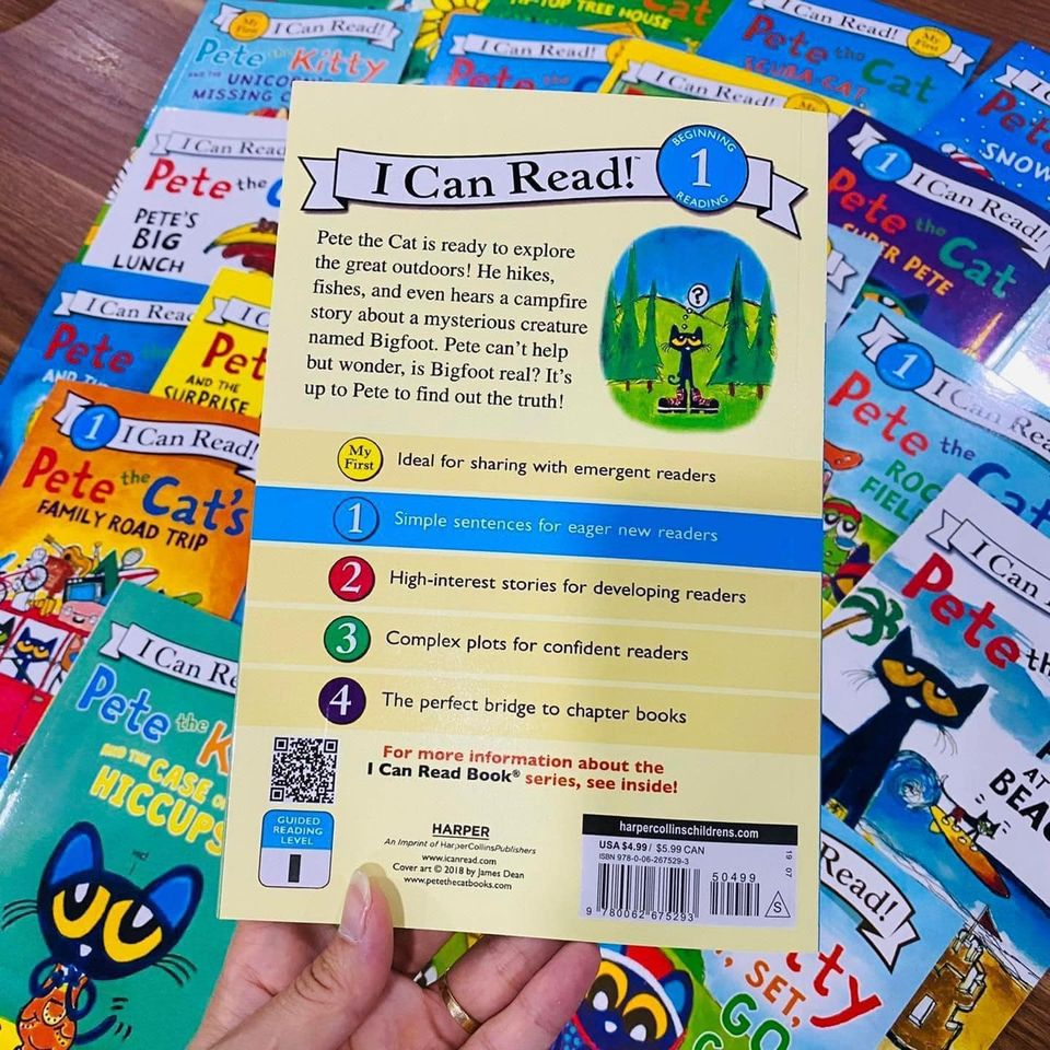 Sách- I Can Read - Pete The Cat - 25 Books