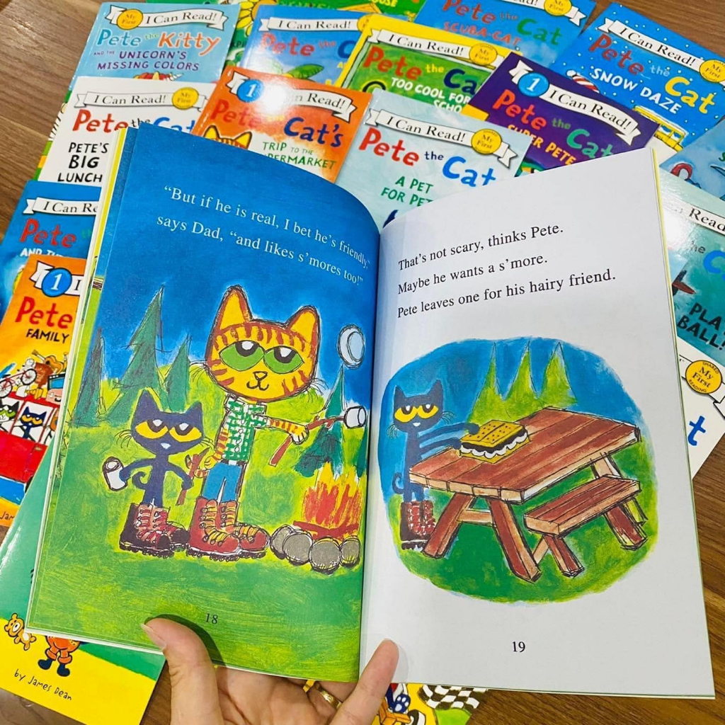 Sách- I Can Read - Pete The Cat - 25 Books