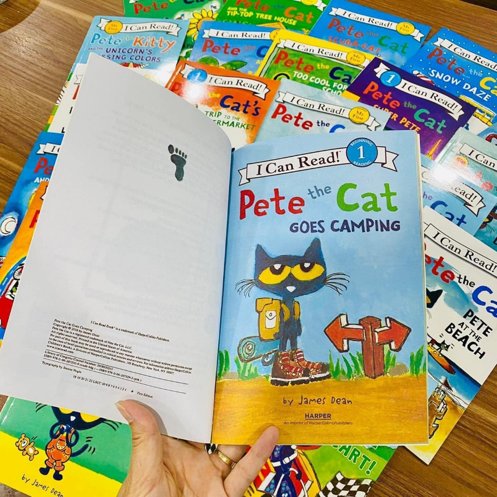 Sách- I Can Read - Pete The Cat - 25 Books