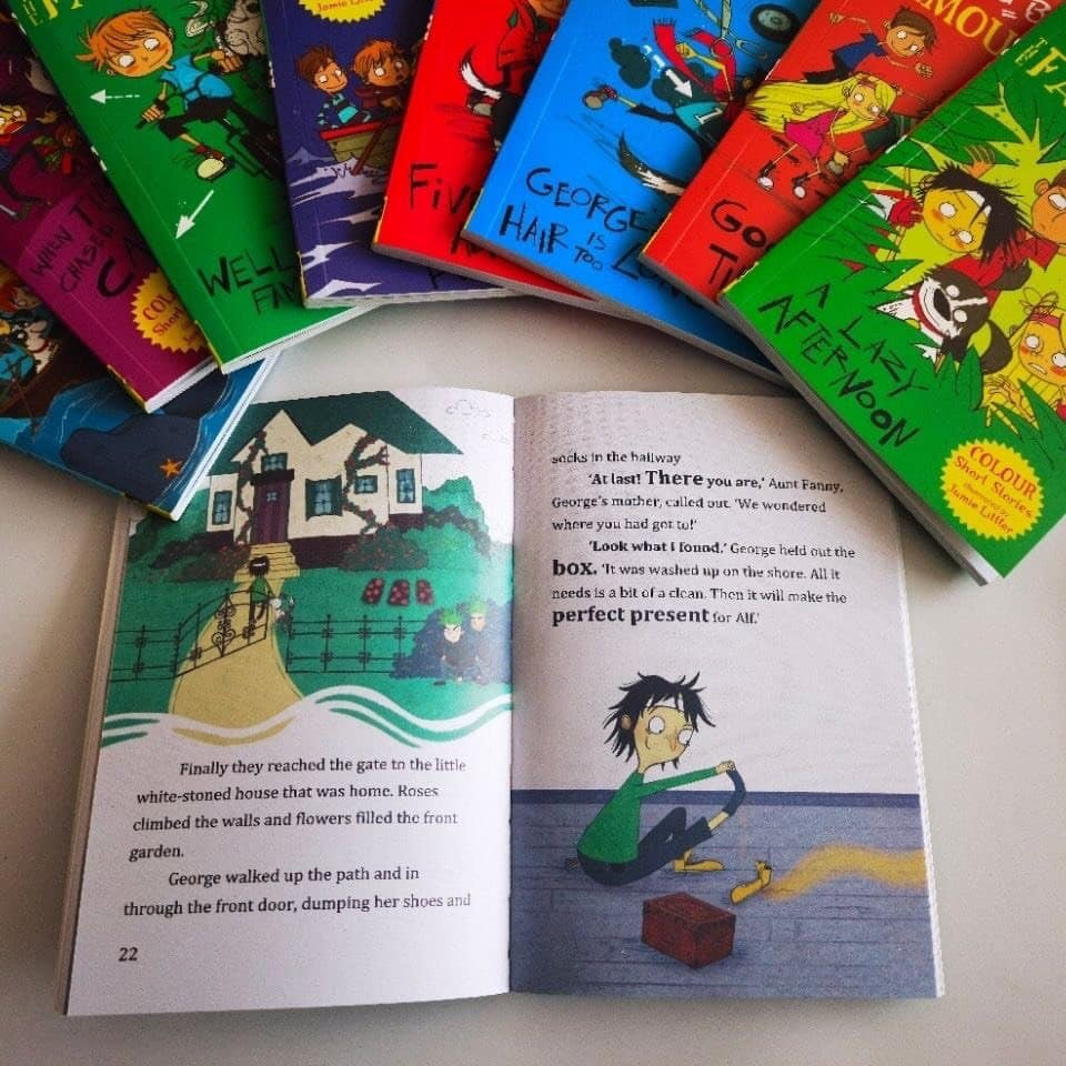 Sách -  Guid Blyton Famous Five Adventures collection- bộ nhập 9 cuốn