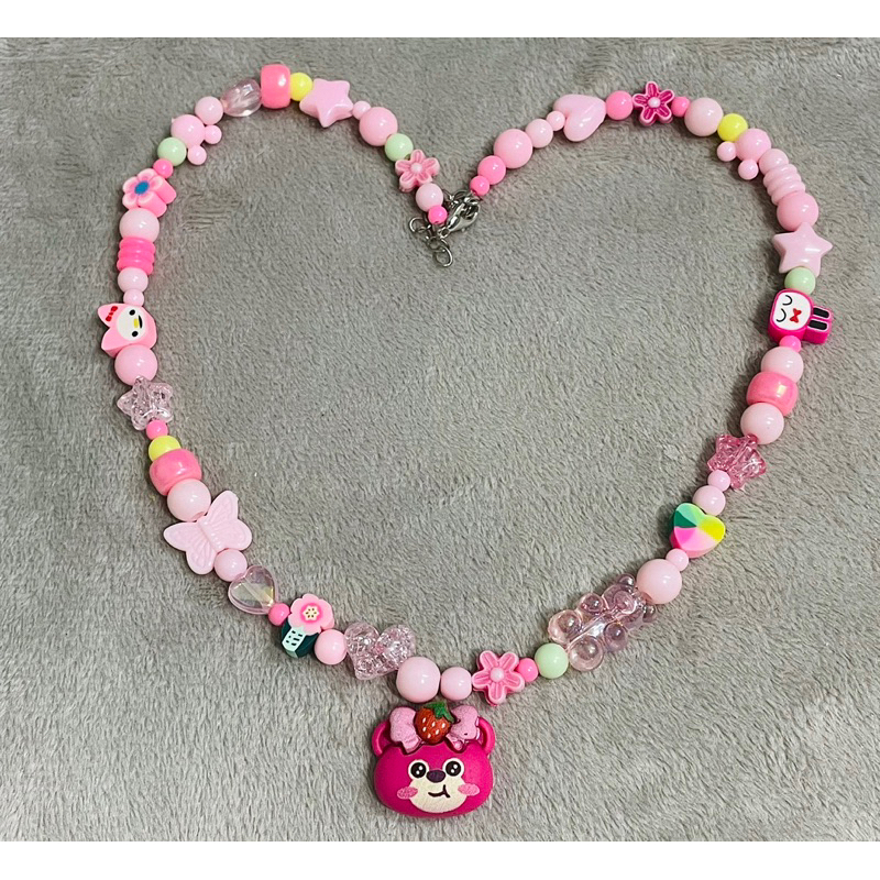 Vòng cổ gấu dâu