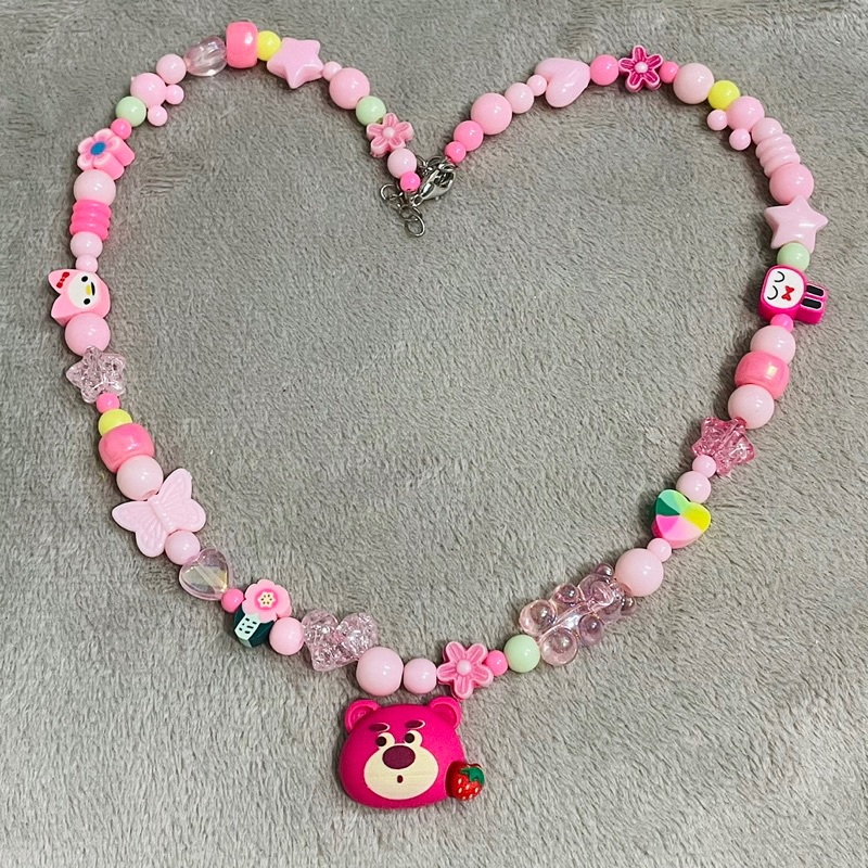 Vòng cổ gấu dâu