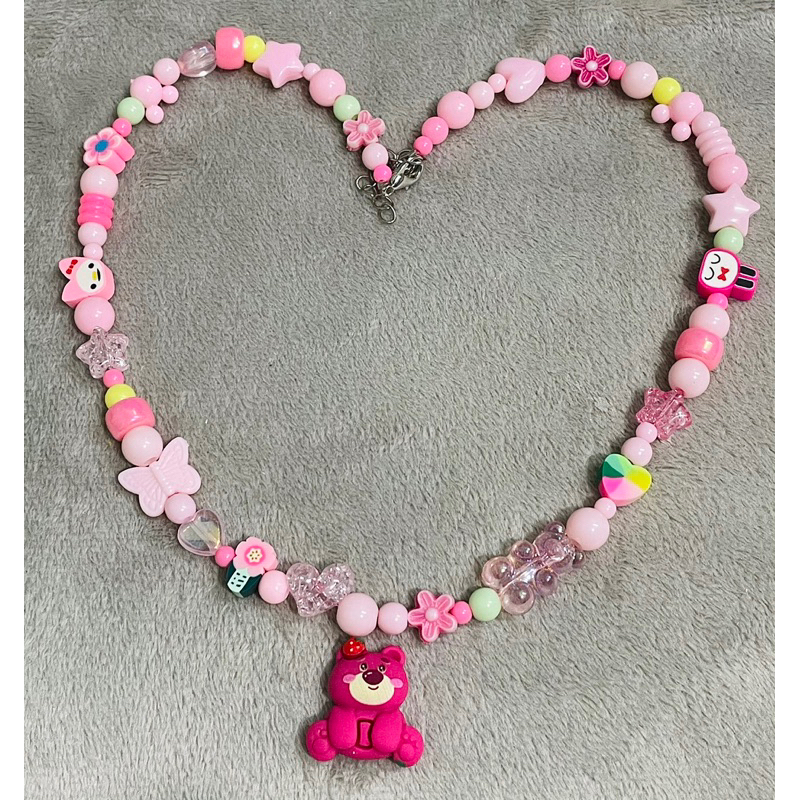 Vòng cổ gấu dâu