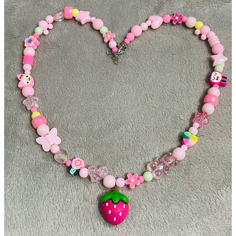 Vòng cổ gấu dâu