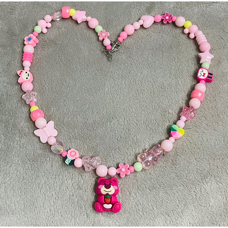 Vòng cổ gấu dâu