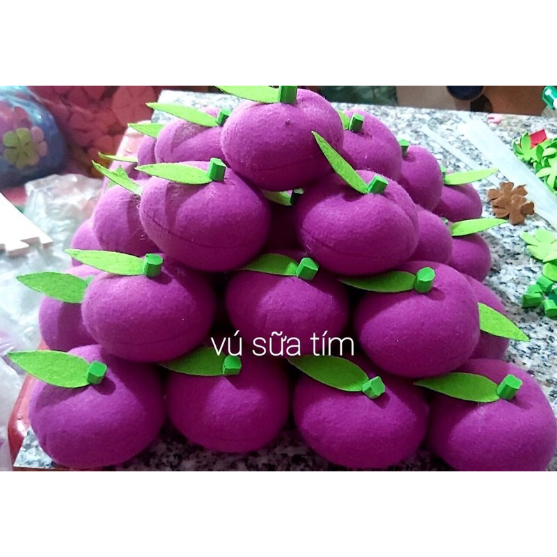 Combo 10 quả nỉ nhồi bông 50.000đ