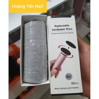 Hộp Nhám dán máy Chà Gót Chân (60 miếng)🥰