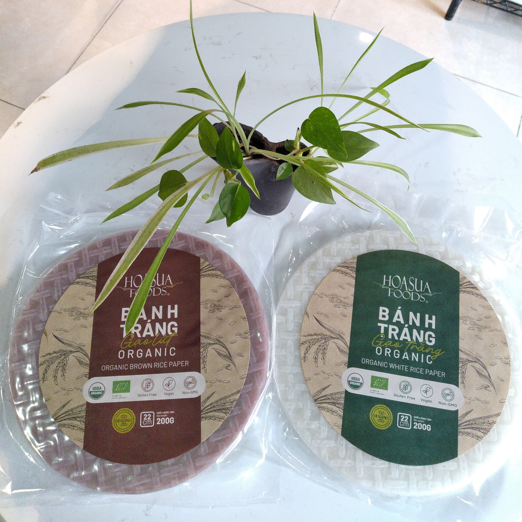 Bánh tráng hữu cơ Hoa Sữa 200g (Gói)