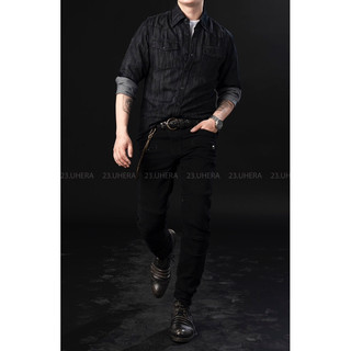 Áo sơ mi Western Denim 23.Uhera