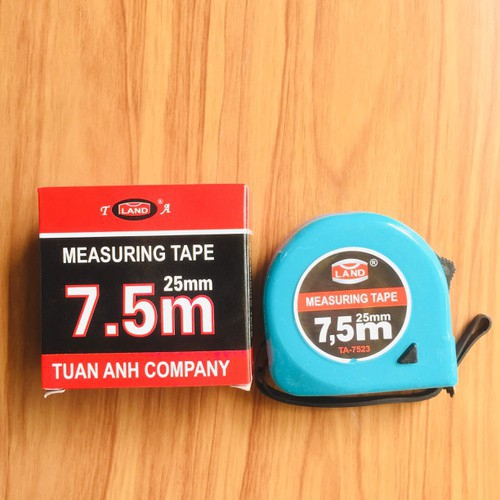 Thước 5 và 7,5 mét Panie và các mẫu thước Land bản rộng siêu bền siêu cứng