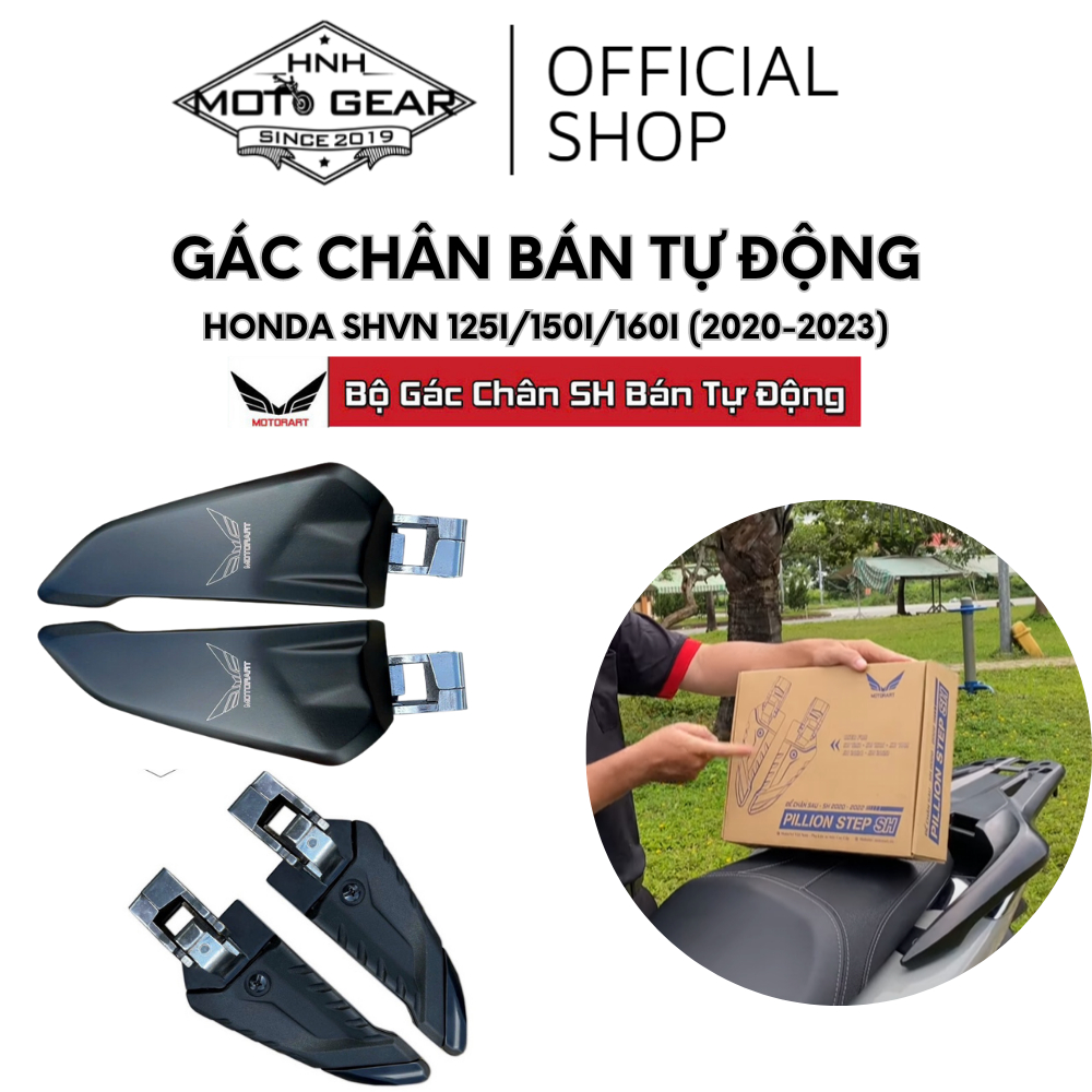 Gác Chân Sau Bán Tự Động SHVN 125i/150i/160i (2020-2023) MotorArt