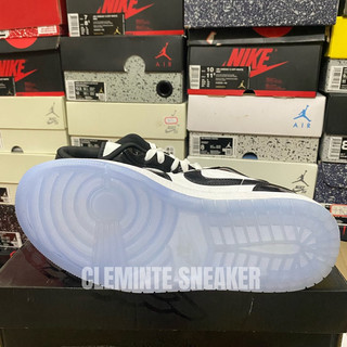 giày air jordan 1 low " concord " đen bóng