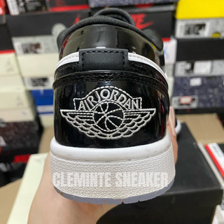 giày air jordan 1 low " concord " đen bóng