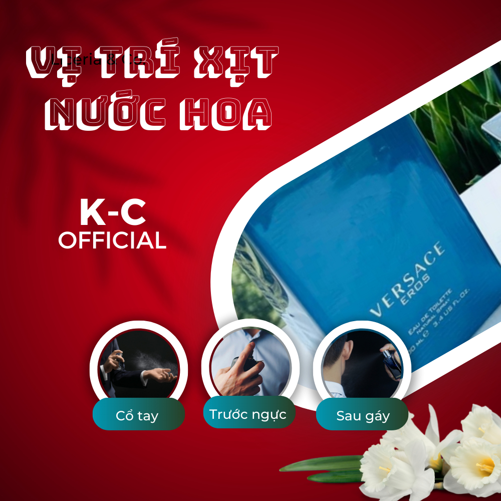 Nước hoa chiết Versace Eros EDT Nước hoa nam chính hãng quyến rũ, sang trọng, cuốn hút.mẫu thử 10ml