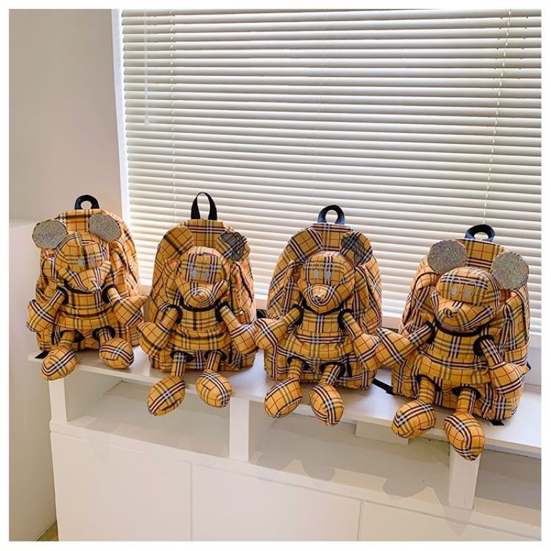 Balo MicKy Hoạ Tiết Kẻ