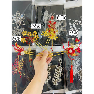 Trâm cài cổ trang cho cô dâu nhiều mẫu siêu xinh