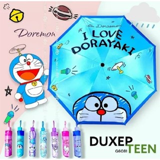 Dù gấp gọn hoạt hình Hello Kitty Doremon và thỏ