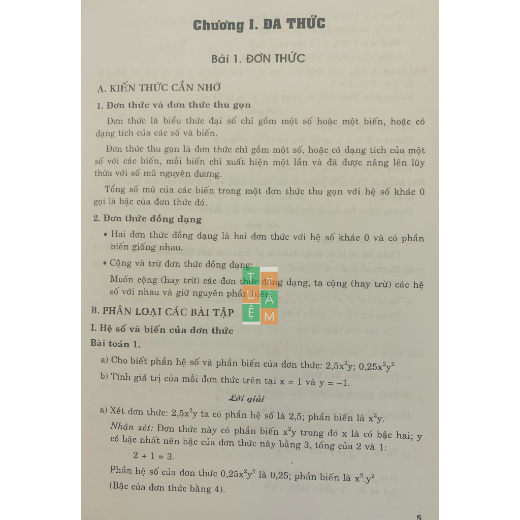 Sách - Phân loại và giải chi tiết các dạng bài tập Toán 8