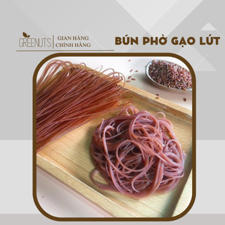 Bún gạo lứt phở gạo lứt bún lức phở lức đỏ điện biên greenuts 500g