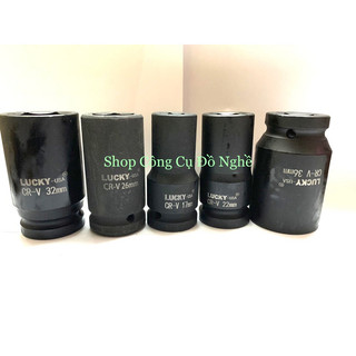 Đầu tuýp 3/4, đầu típ dài loại tốt đủ kích cỡ(17mm-80mm)