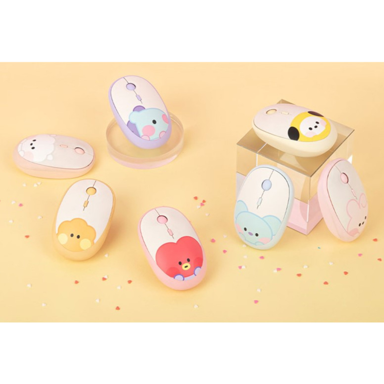Có sẵn Bt21 Mouse Wireless Chuột BT21 không dây chính hãng