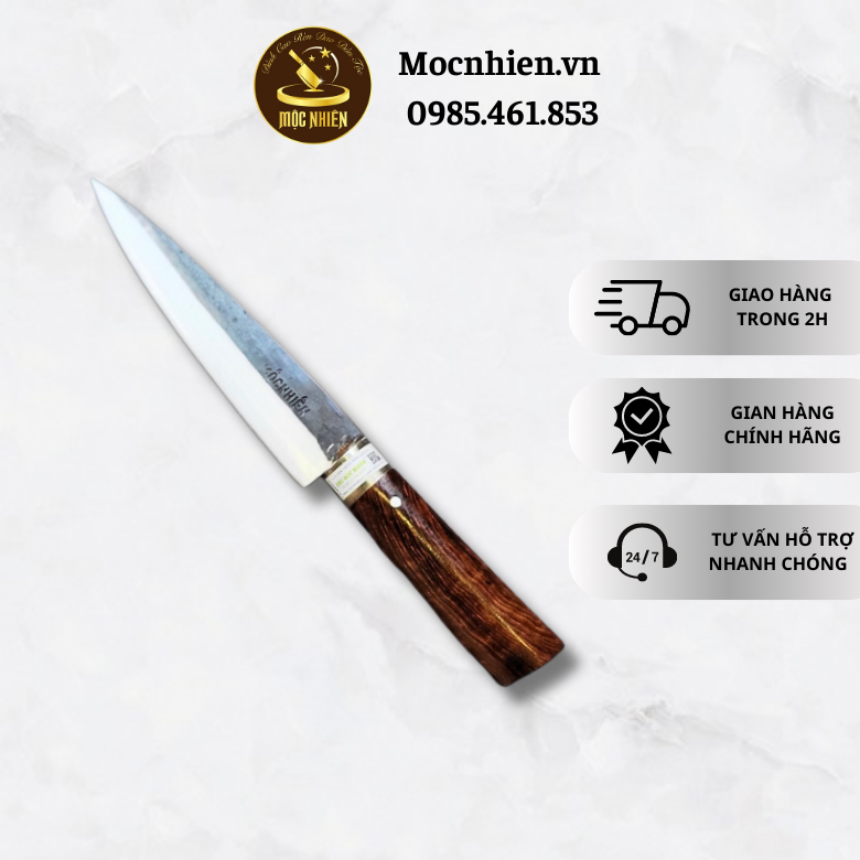 Dao Lọc Thịt Siêu Sắc Làm Từ Nhíp Ô Tô - Mộc Nhiên Phúc Sen - Mã DL01 [ CHÍNH HÃNG ]