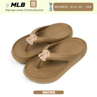 Dép kẹp , dép xỏ ngón mlb chunky bouncer ny / boston dành cho nữ đế cao