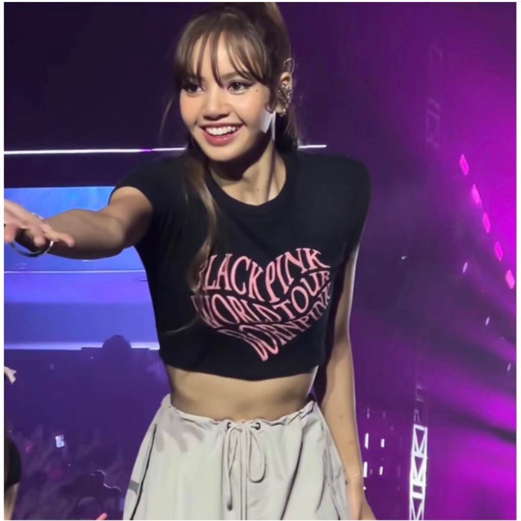 Quần Parachute Cargo màu hồng dây rút hồng 2023 𝘽𝙮𝙘𝙖𝙢, Áo croptop blackpink mic quần siêu đẹp tôn dáng QOX02