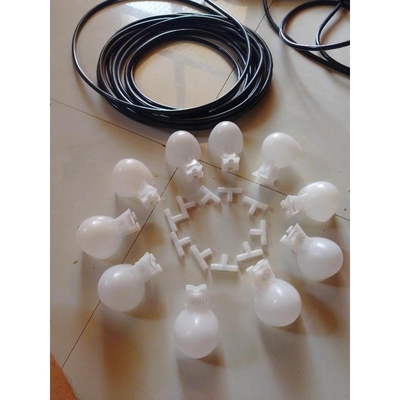 Combo 10 cóng 10T và 1 cuộn dây tio 10m cho gà,chim..