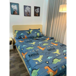 188k Chọn bộ sét hè 5 món kích thước 1m2/1m6/1m8 vải cotton poly mèm mịn