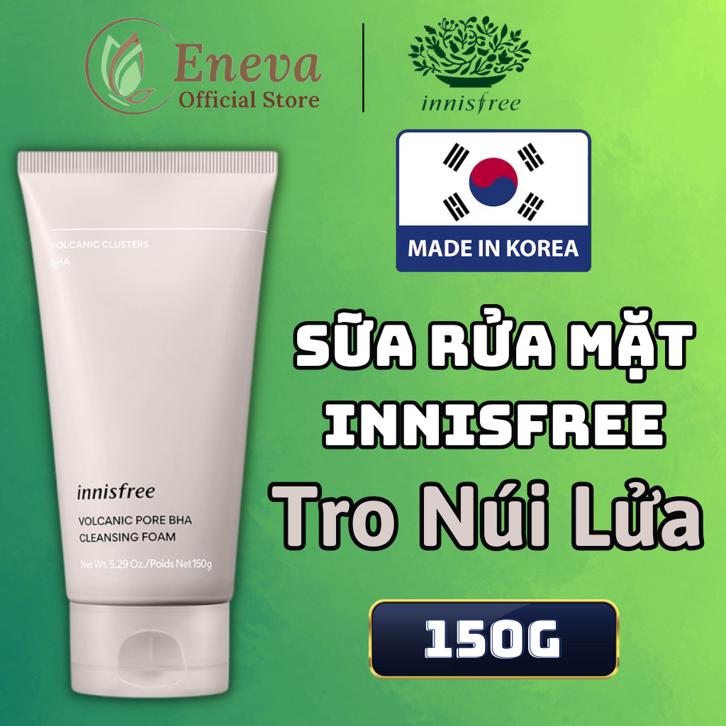 Sữa Rửa Mặt Innisfree Chính Hãng 150g, Innisfree Chính Hãng, Innisfree Sữa Rửa Mặt