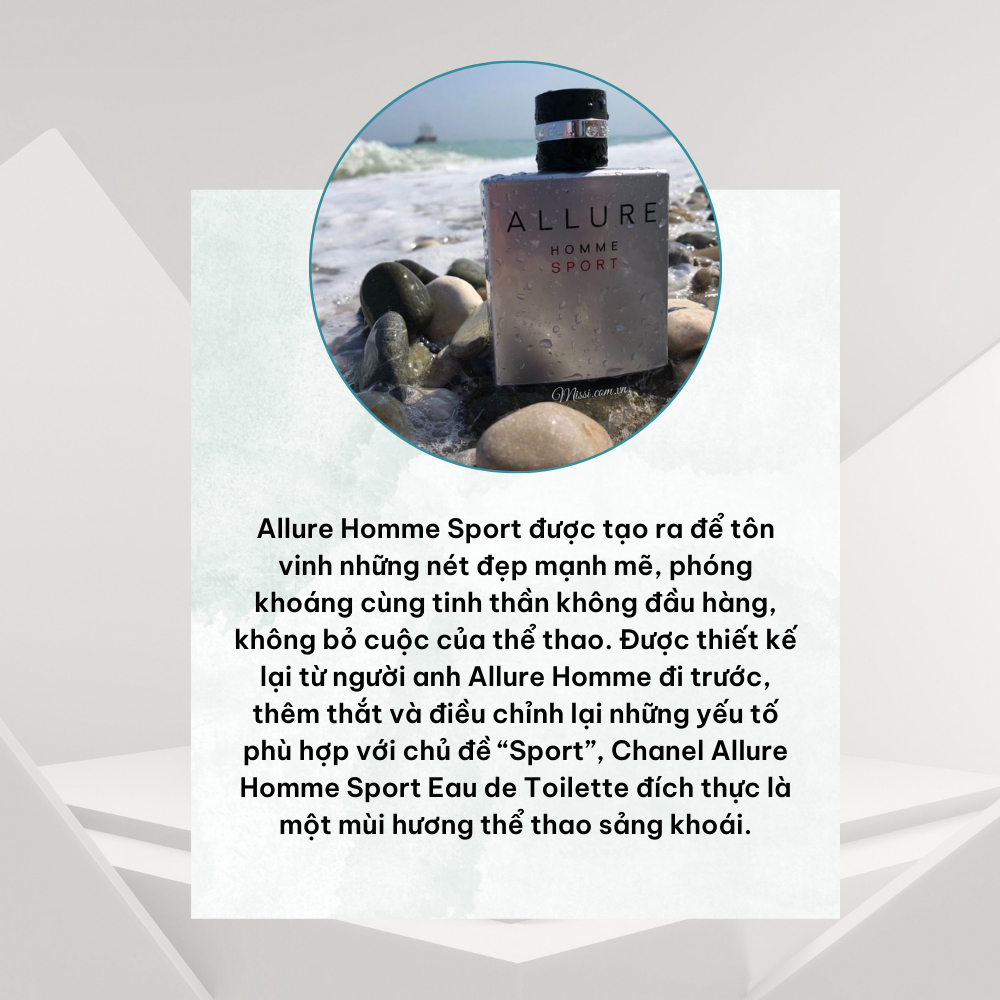 Nước hoa nam ALLURE HOMME SPORT 10ml hiện đại nam tính mạnh mẽ thơm lâu | SAM PERFUME