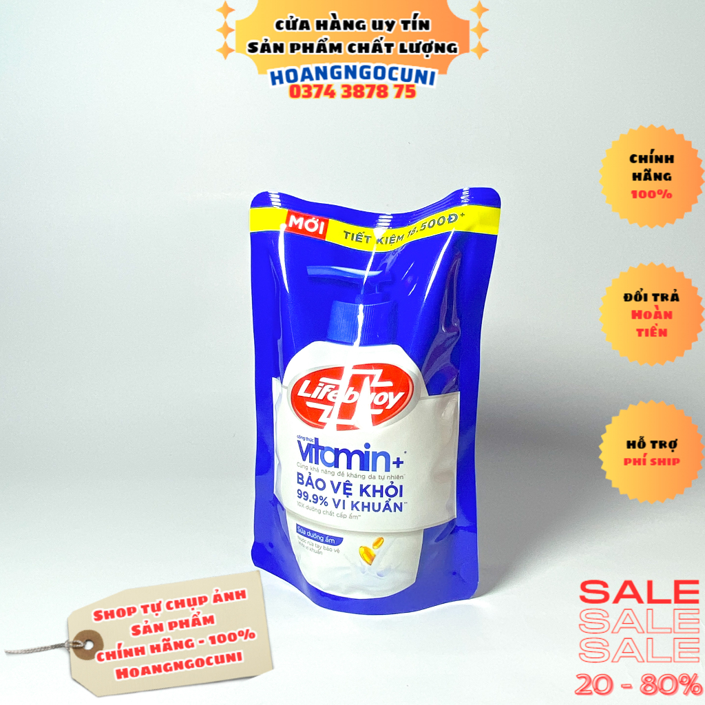 Nước rửa tay túi 400g loại mới