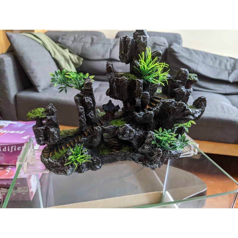 hòn non bộ bể cá mini