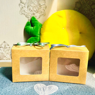 JG- 10 Hộp Giấy Kraft Size 10x11x6cm Mini Đựng Thực Phẩm, Quà Tặng, Mứt Tết Giá Tốt