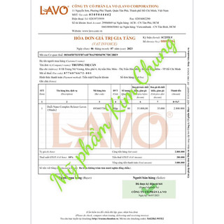 [Hủ 150+150ml] Kem duỗi thẳng tóc Lavox (Duỗi Cam)